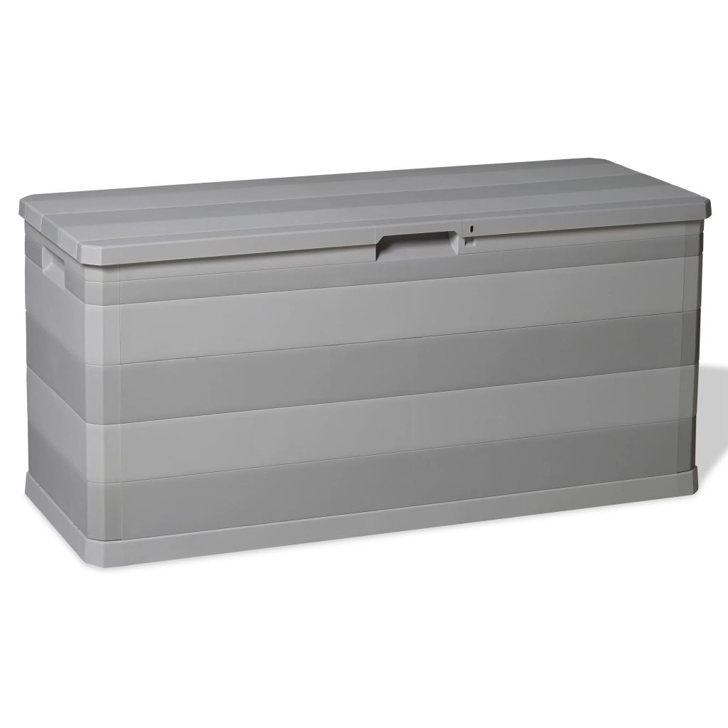 Gartenbox Grau 117×45×56 cm