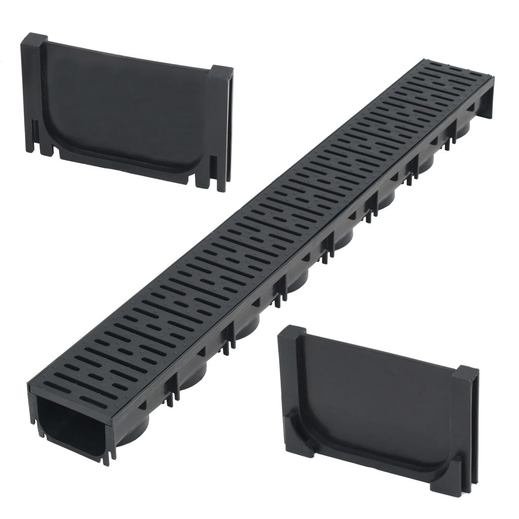 Entwässerungskanal Kunststoff 1 m