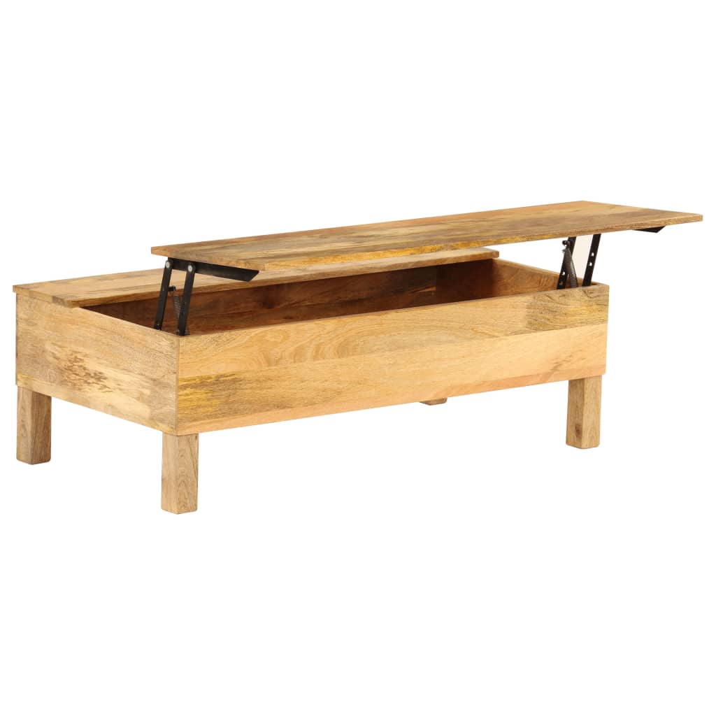 Couchtisch Massivholz Mango 110x55x35 cm