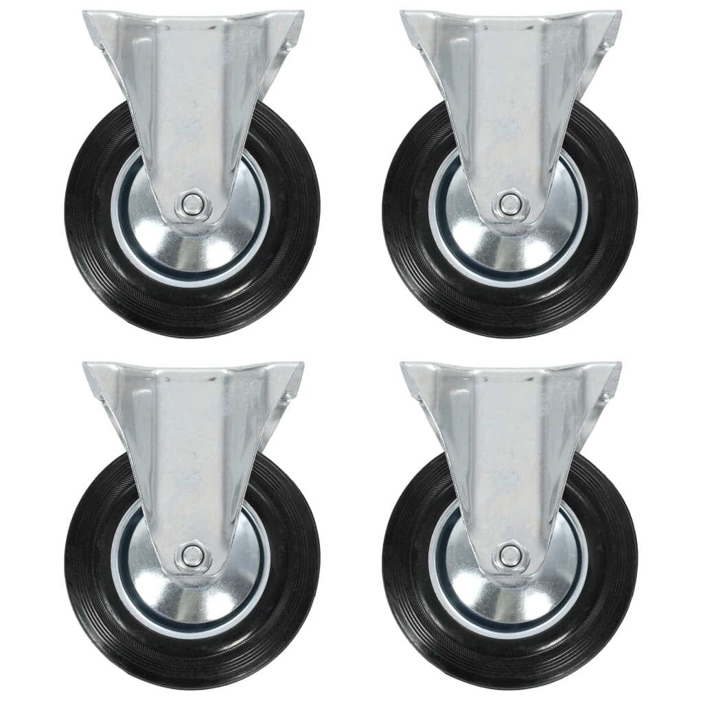 Bockrollen 4 Stk. 160 mm