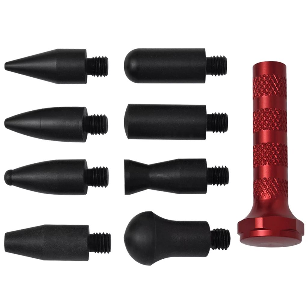 10-tlg. Rückschlagdorn-Set für Dellenreparatur