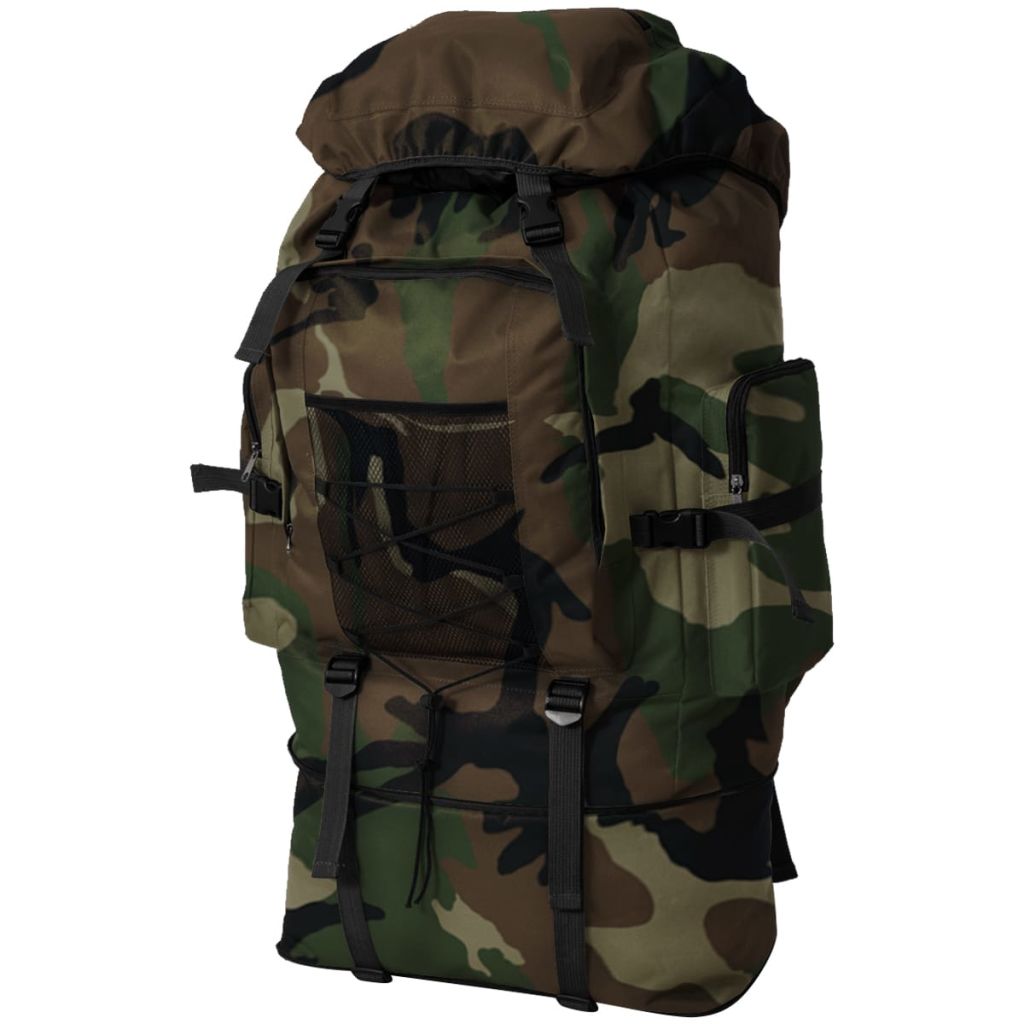 Rucksack Armee-Stil XXL 100 L Tarnmuster