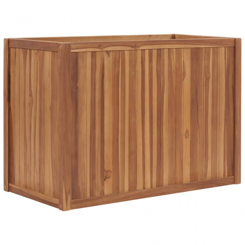 Hochbeet 100x50x70 cm Massivholz Teak