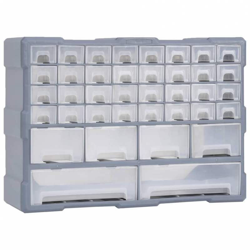 Multi-Schubladen-Organizer mit 38 Schubladen 52x16x37,5 cm