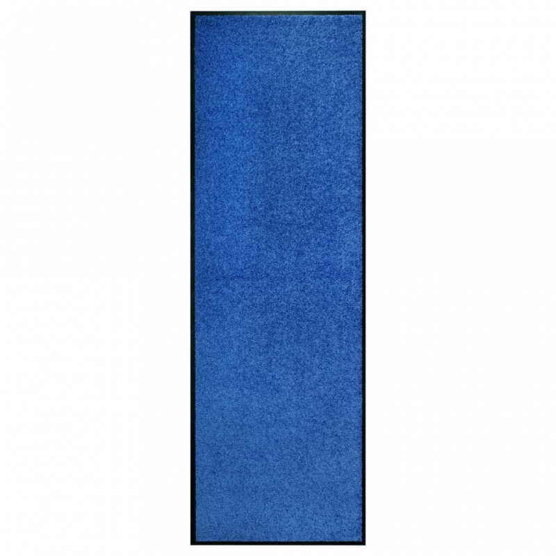 Fußmatte Waschbar Blau 60x180 cm
