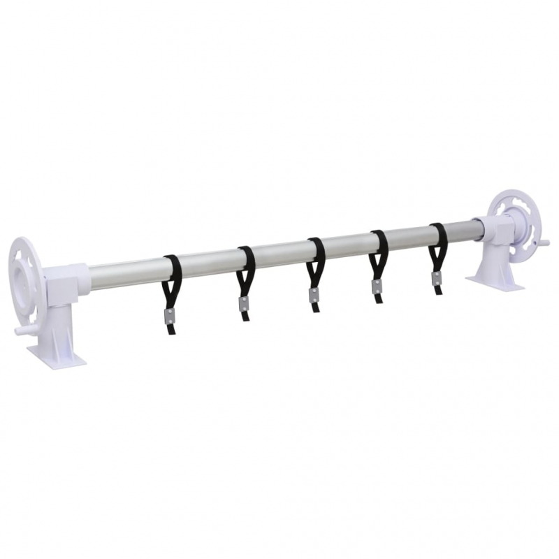 Aufrollvorrichtung für Poolplane Kunstoffbasis