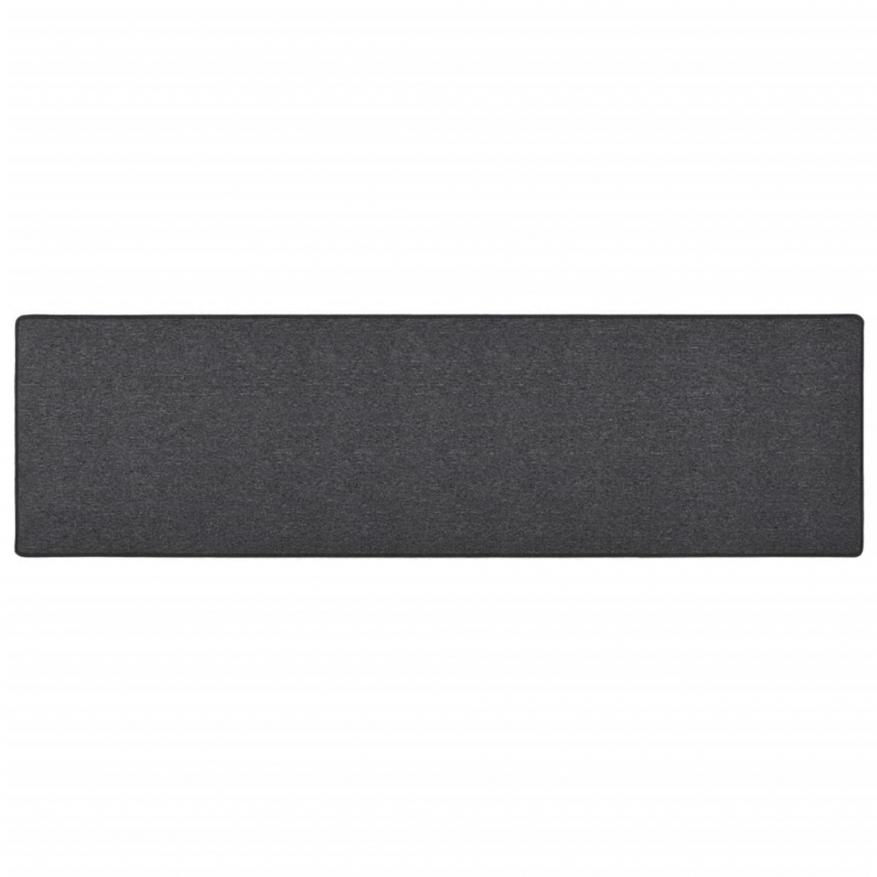 Teppichläufer Anthrazit 80x300 cm