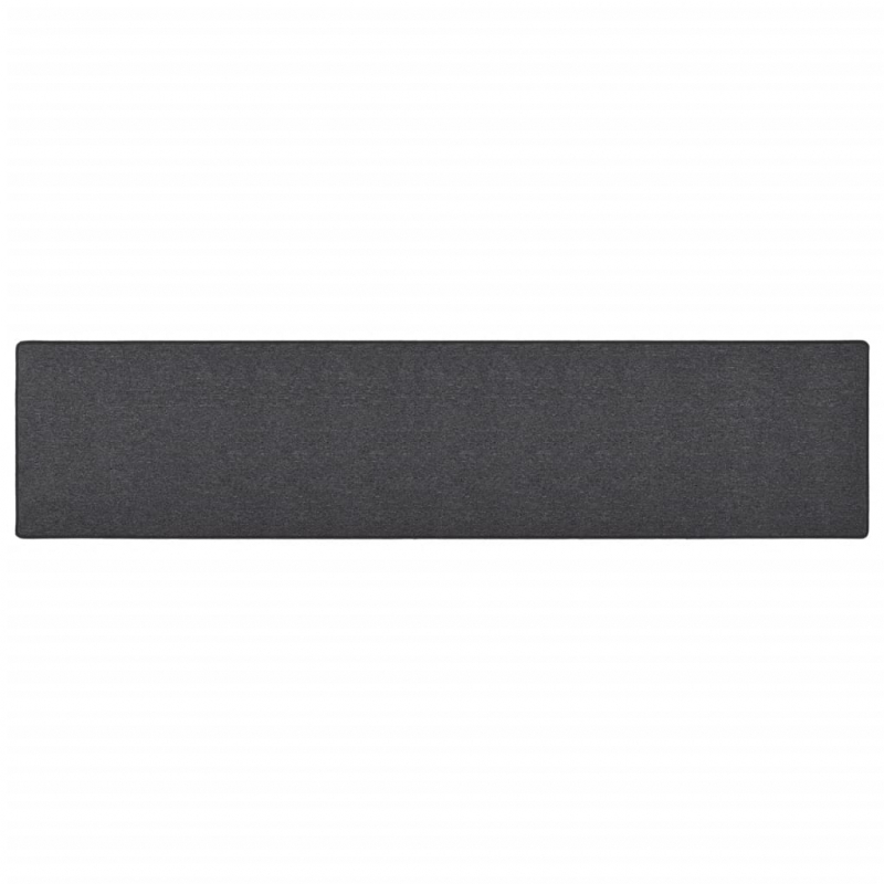 Teppichläufer Anthrazit 80x400 cm