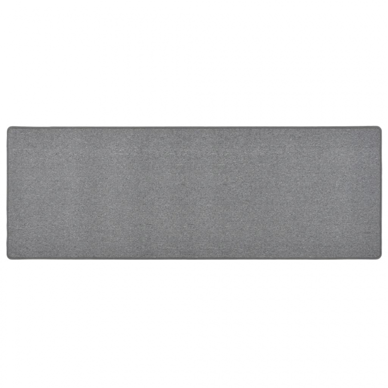 Teppichläufer Dunkelgrau 50x150 cm