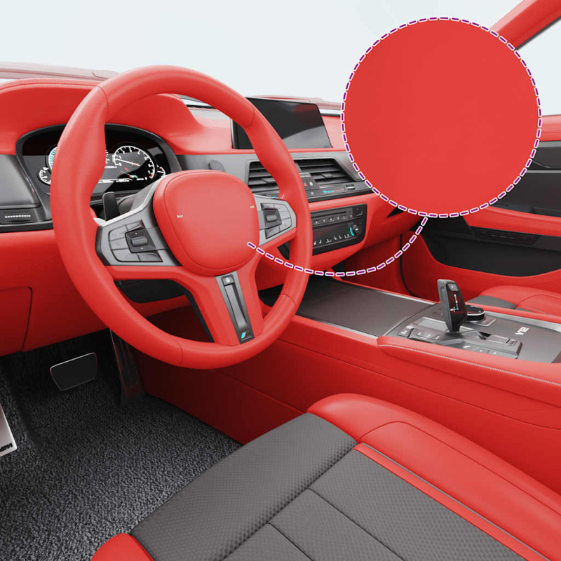 Autofolien 2 Stk. Matt-Rot 100x150 cm