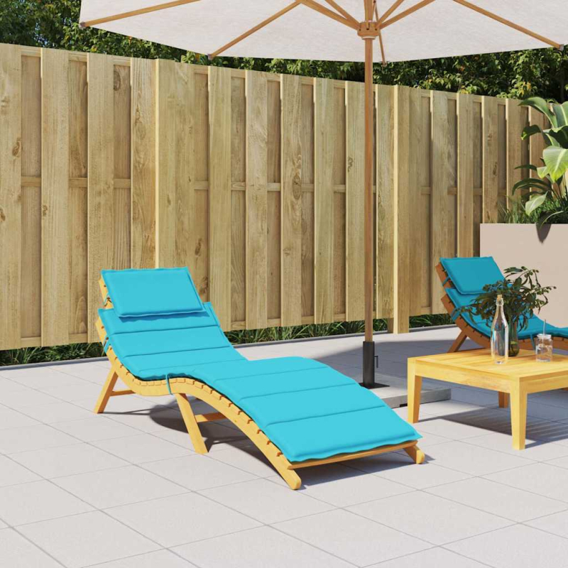 Sonnenliegen-Auflage Türkis Oxford-Gewebe