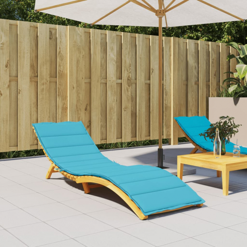 Sonnenliegen-Auflage Türkis Oxford-Gewebe