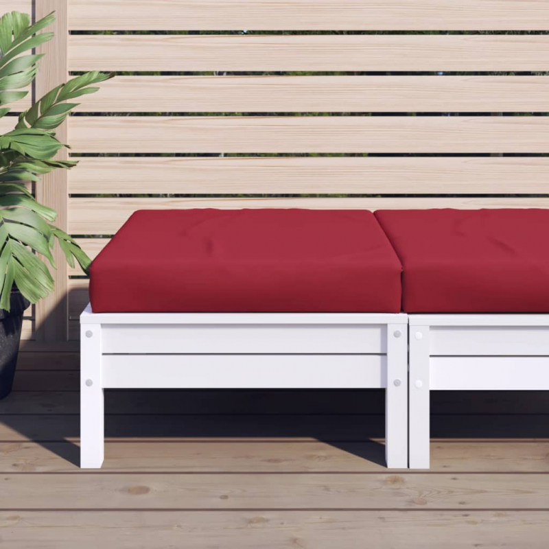 Palettenkissen Weinrot 60x60x9,5 cm Oxford-Gewebe