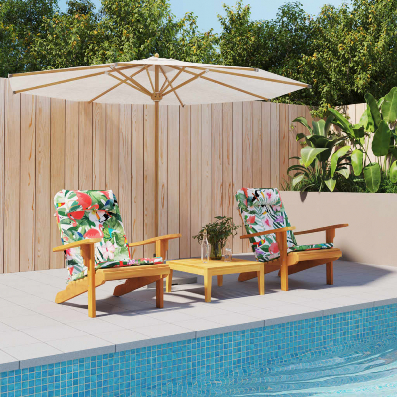 Adirondack-Auflagen 2 Stk. Mehrfarbig Oxford-Gewebe