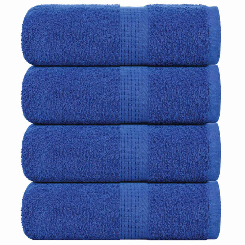 Seiftücher 4 Stk. Blau 30x30 cm 360 g/m² 100% Baumwolle