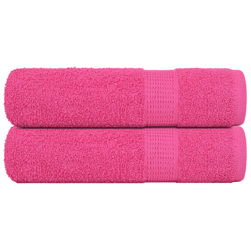 Handtücher 2 Stk. Rosa 50x100 cm 360 g/m² 100% Baumwolle