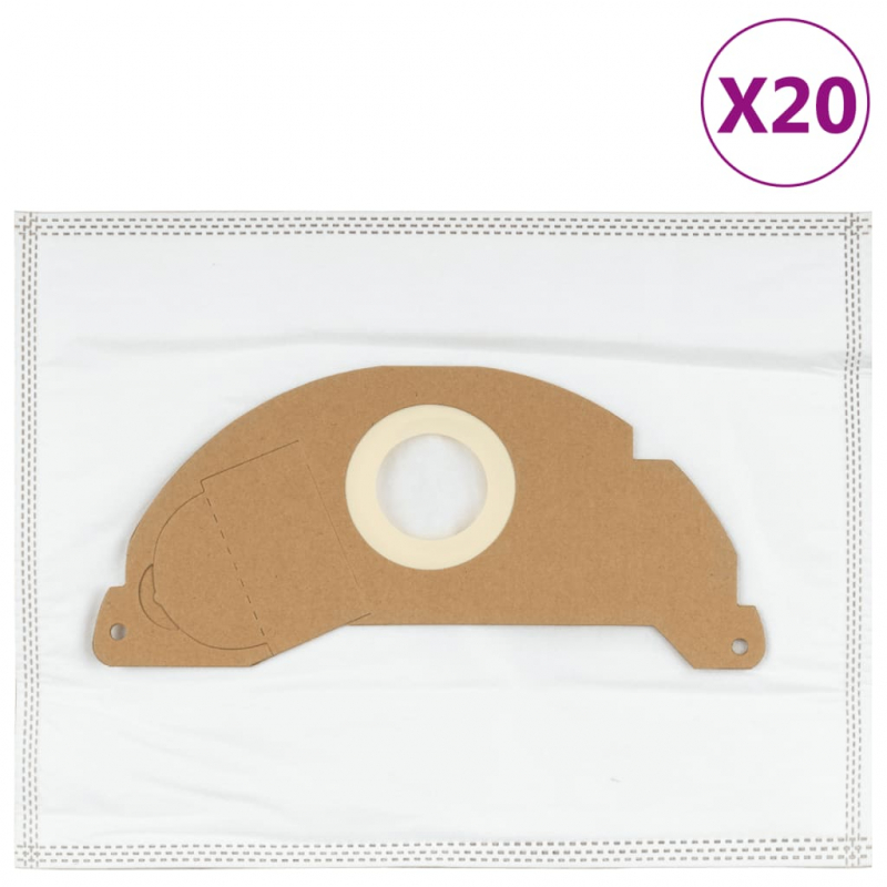 Staubsaugerbeutel für Karcher A2004 20 Stk.