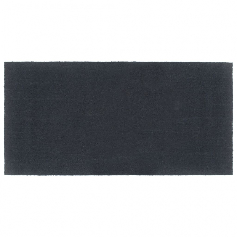 Fußmatte Dunkelgrau 100x200 cm Kokosfaser Getuftet