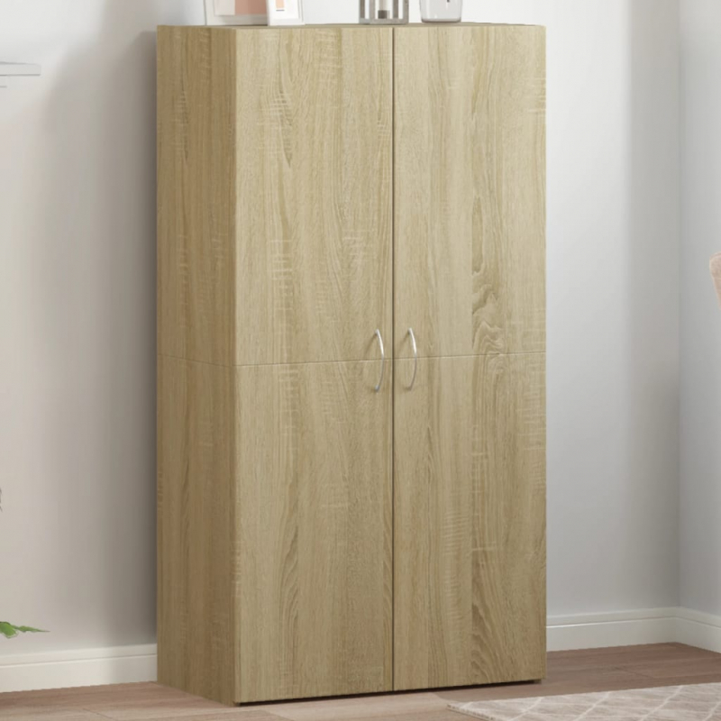 Aktenschrank Sonoma-Eiche 60x32x115 cm Holzwerkstoff