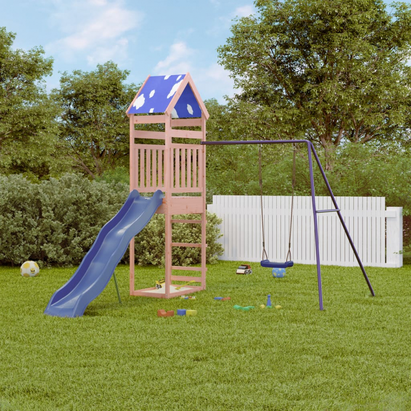 Spielturm Massivholz Douglasie