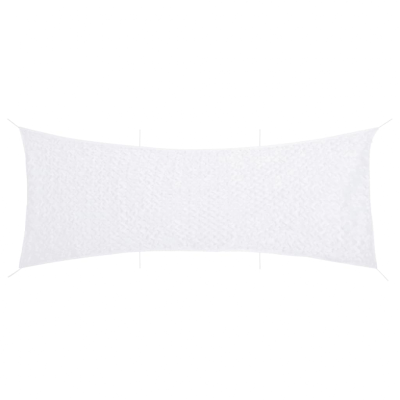 Tarnnetz mit Aufbewahrungstasche 623x203 cm Weiß