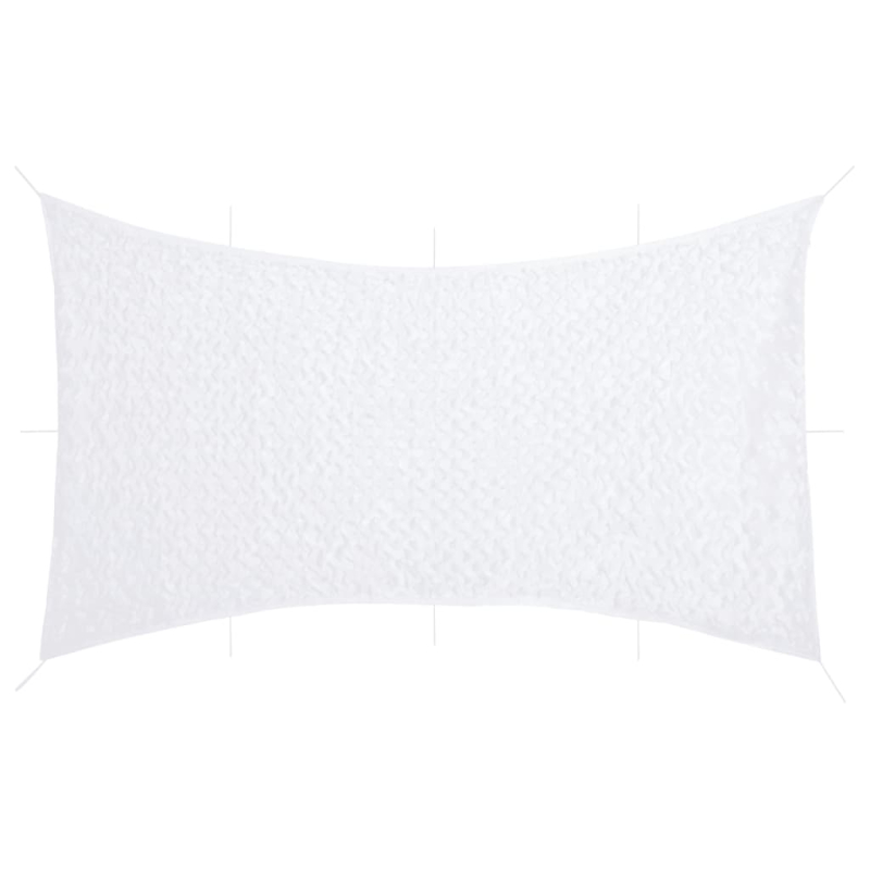 Tarnnetz mit Aufbewahrungstasche 816x520 cm Weiß