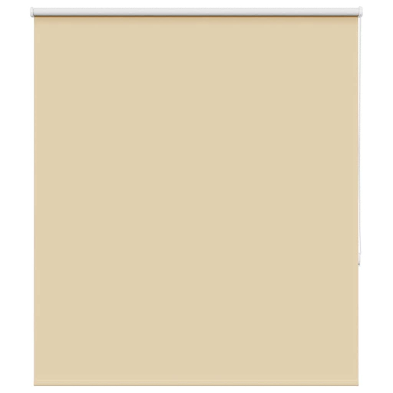 Verdunkelungsrollo Beige 130x130 cm Stoffbreite 126,6 cm
