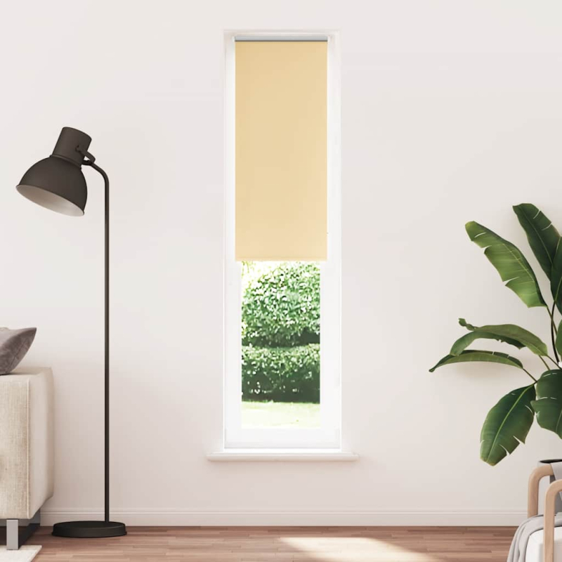 Verdunkelungsrollo Beige 45x230cm Stoffbreite 40,7 cm Polyester