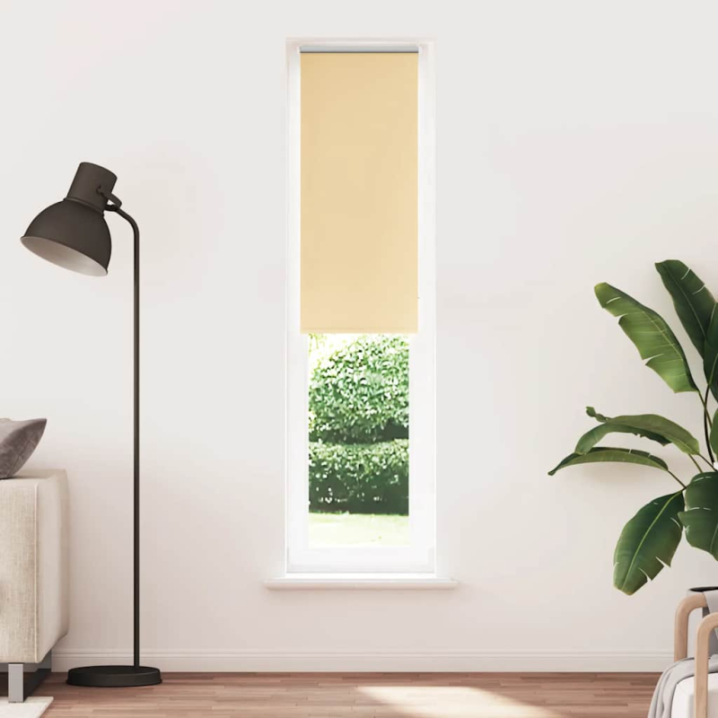 Verdunkelungsrollo Beige 60x230cm Stoffbreite 55,7 cm Polyester