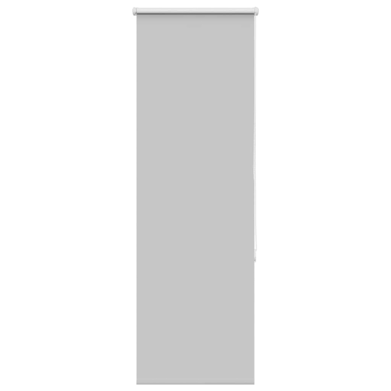Verdunkelungsrollo Hellgrau 40x130 cm Stoffbreite 35,7 cm