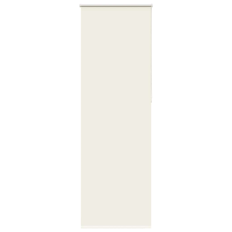 Verdunkelungsrollo Cremeweiß 70x210cm Stoffbreite 65,7 cm