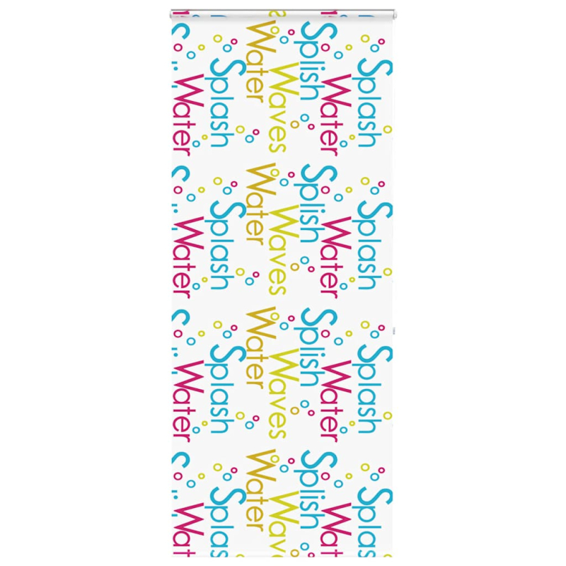 Duschrollo mit Kassette 90x240 cm Stoffbreite 86 cm