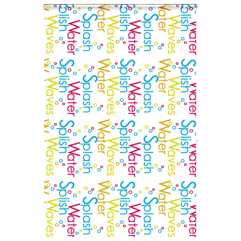 Duschrollo mit Kassette 150x240 cm Stoffbreite 146 cm