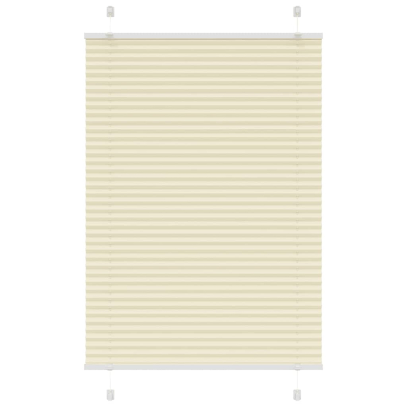 Plissee Creme 100x150 cm Stoffbreite 99,4 cm Polyester