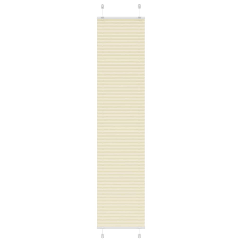 Plissee Creme 40x200 cm Stoffbreite 39,4 cm Polyester