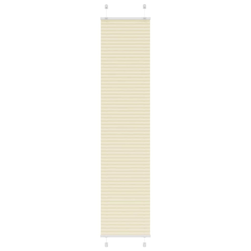 Plissee Creme 45x200 cm Stoffbreite 44,4 cm Polyester