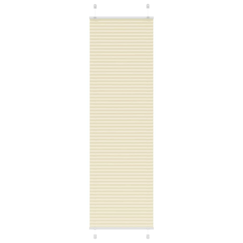 Plissee Creme 65x200 cm Stoffbreite 64,4 cm Polyester