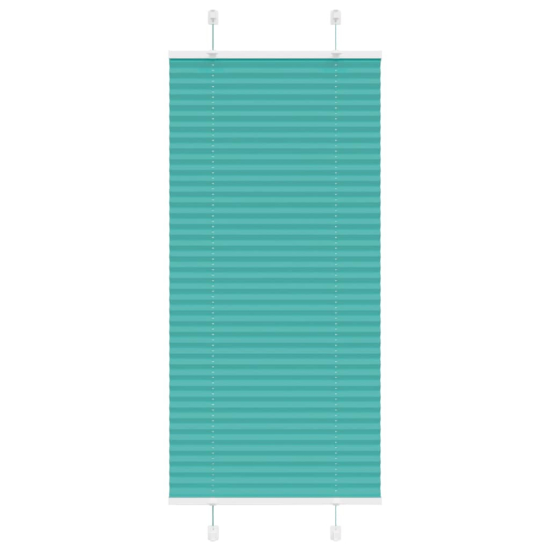 Plissee Petrolgrün 55x150 cm Stoffbreite 54,4 cm Polyester