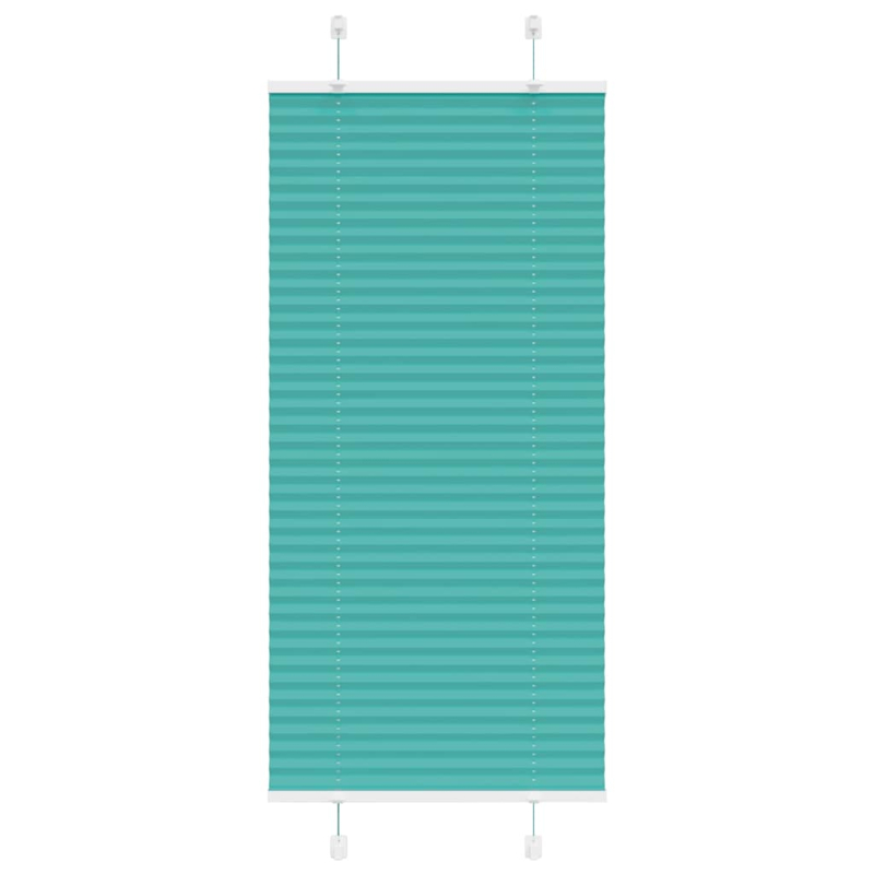 Plissee Petrolgrün 60x150 cm Stoffbreite 59,4 cm Polyester