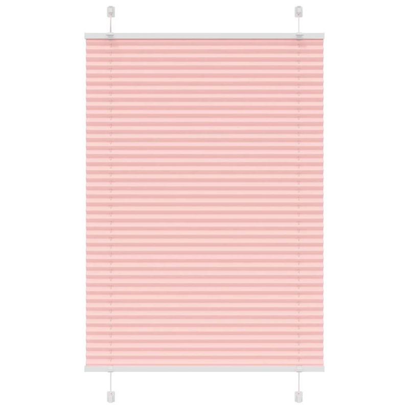 Plissee Rosa 90x100 cm Stoffbreite 89,4 cm Polyester