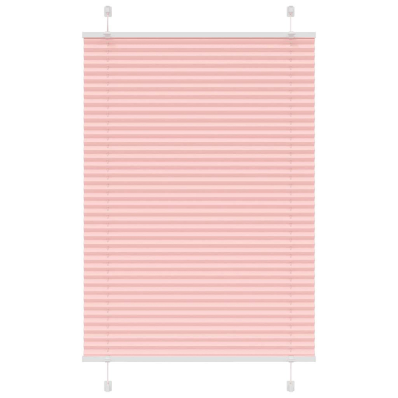 Plissee Rosa 85x150 cm Stoffbreite 84,4 cm Polyester