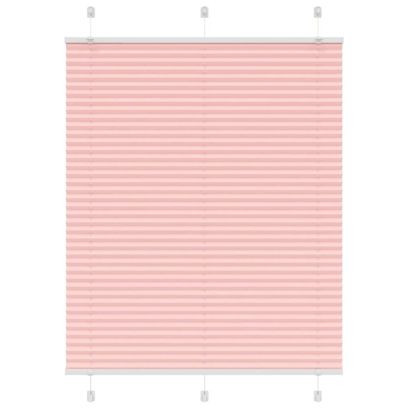 Plissee Rosa 105x150 cm Stoffbreite 104,4 cm Polyester