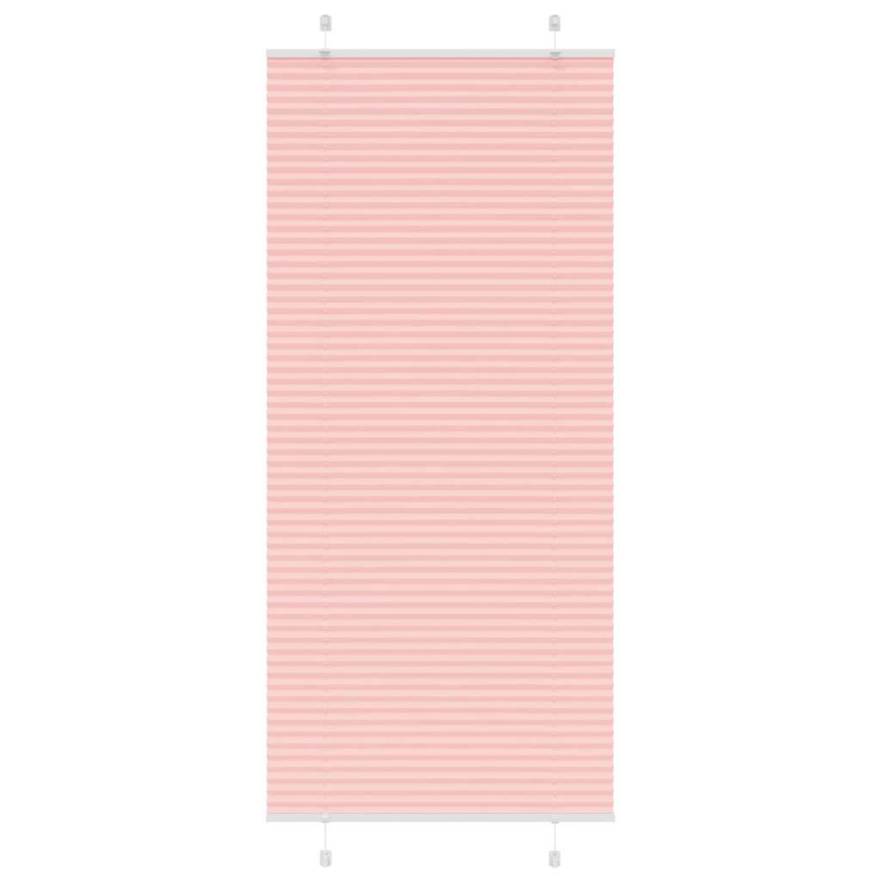 Plissee Rosa 85x200 cm Stoffbreite 84,4 cm Polyester