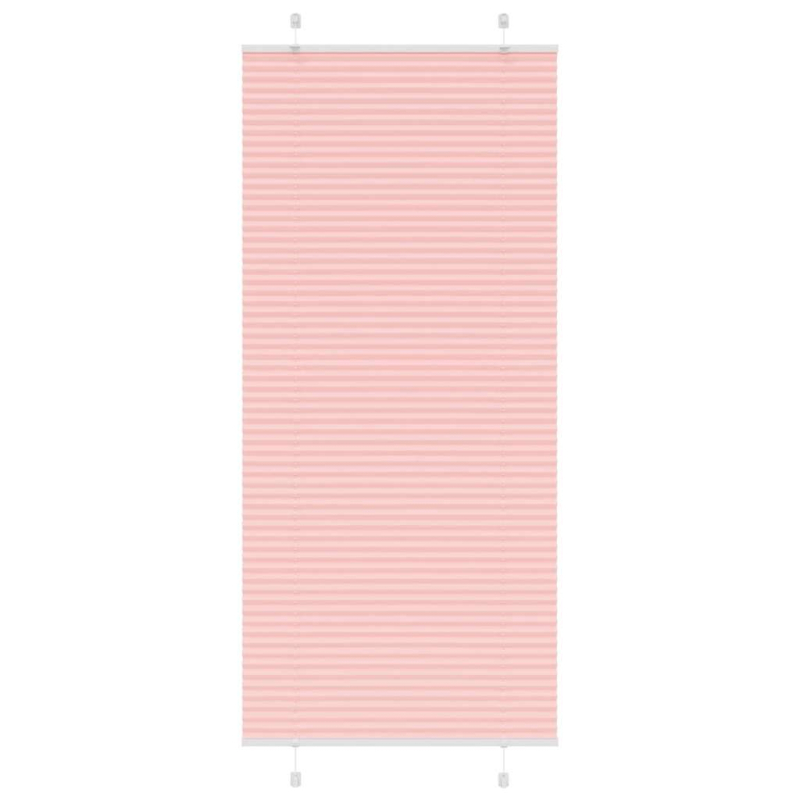 Plissee Rosa 95x200 cm Stoffbreite 94,4 cm Polyester