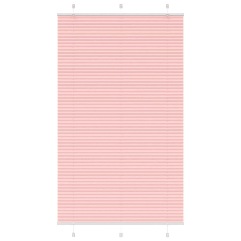 Plissee Rosa 115x200 cm Stoffbreite 114,4 cm Polyester