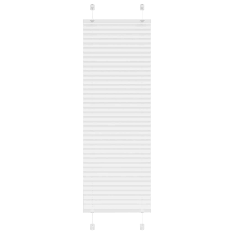 Plissee Weiß 40x150 cm Stoffbreite 39,4 cm Polyester