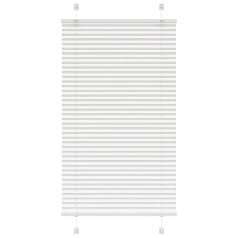 Plissee Weiß 70x150 cm Stoffbreite 69,4 cm Polyester