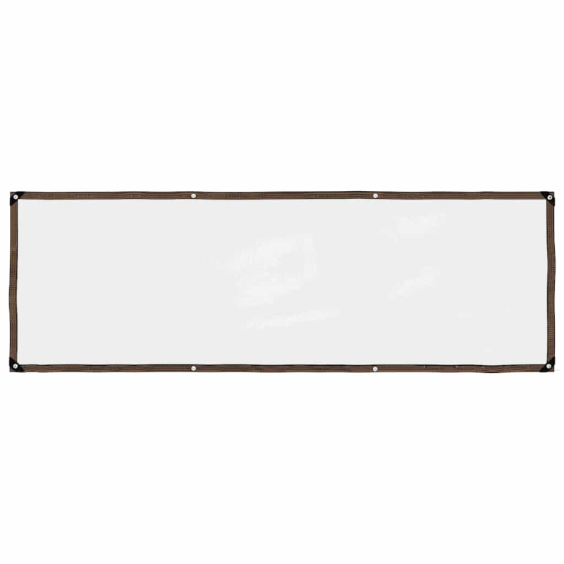 Transparente Plane mit Ösen 1x3 m Polyethylen