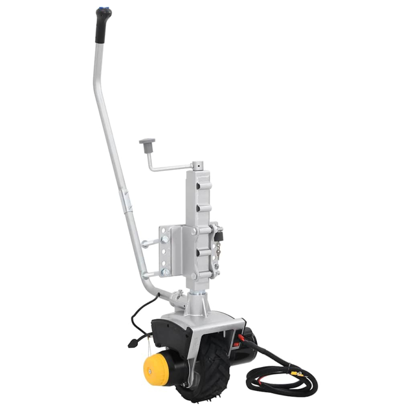 Stützrad für Anhänger 12 V 550 W Aluminium