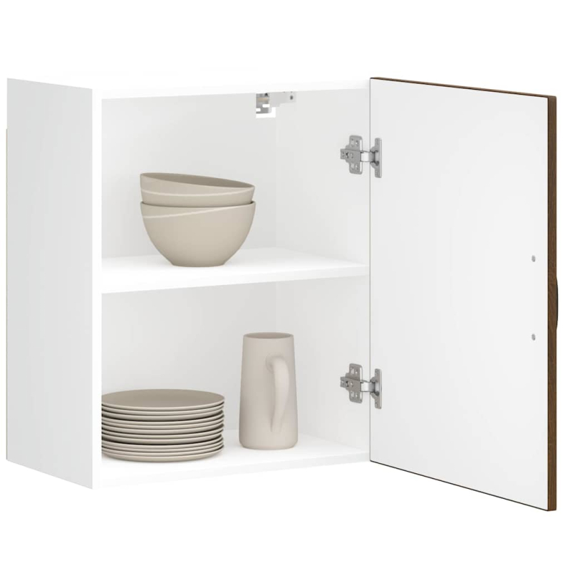 Küchen-Hängeschrank Lucca Braun Eichen-Optik Holzwerkstoff